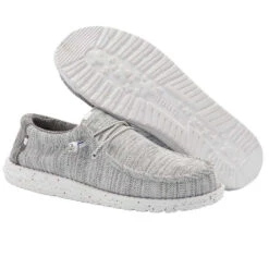 Heydude Hey Dude Men's Wally Stretch Aggregate Shoes -Heydude Store 110383262 WALLY STRETCH AGGREGATE 03 1024x1024 583065df 44f7 4322 b167 c256abd0b615