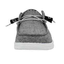 Wendy Chambray - Onyx 11 Wendy Chambray - Onyx -Heydude Store 121414203 WENDY CHAMBRAY ONYX LEFT 4