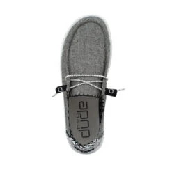 Wendy Chambray - Onyx 13 Wendy Chambray - Onyx -Heydude Store 121414203 WENDY CHAMBRAY ONYX LEFT 6