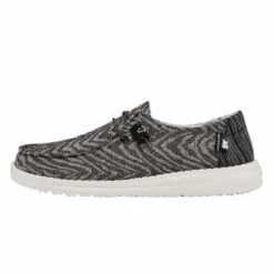 Heydude Hey Dude Wendy Woven Zebra Black