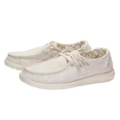 Heydude Hey Dude Wendy Gold Sparkle Shoe