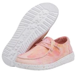 Wendy Tie Dye - Lemon Ombre 10 Wendy Tie Dye - Lemon Ombre -Heydude Store 122256020 WENDY TIE DYE LEMON OMBRE LEFT 3