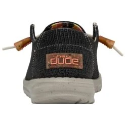 Wendy Knit - Black -Heydude Store 122414948 WENDY ECO SOX BLACK LEFT 5