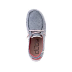 Heydude Hey Dude Wendy Youth Chambray Braid Indigo -Heydude Store 130125704b