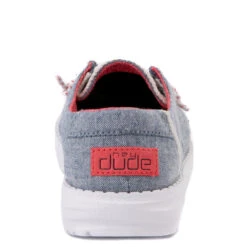 Heydude Hey Dude Wendy Youth Chambray Braid Indigo -Heydude Store 130125704d