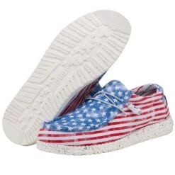 Wally - Stars And Stripes -Heydude Store 150202699 WALLY STARS N STRIPES 3