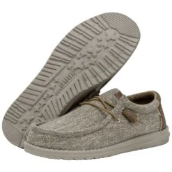 Wally Ascend Woven - Walnut -Heydude Store 40002 267 WALLYASCENDWOVEN WALNUT PAIRBOTTOM