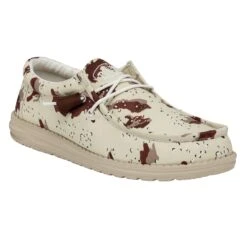 Heydude Hey Dude Men's Wally Ripstop D Camo -Heydude Store 40004 979 WALLYCAMOUFLAGE DESERTCAMO RIGHTANGLE