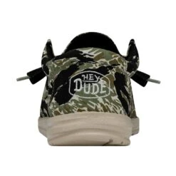Wally Camouflage - Tiger Stripe Camo -Heydude Store 40004 9CJ WALLYCAMOUFLAGE TIGERSTRIPECAMO LEFTBACK