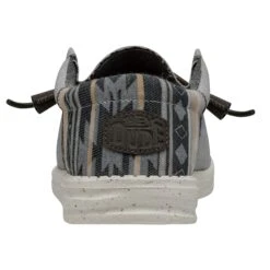 Heydude Hey Dude Men's Wally Eco Funk Stone -Heydude Store 40006 270 WALLYFUNK STONE LEFTBACK