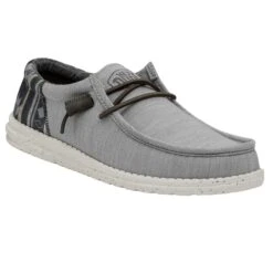 Heydude Hey Dude Men's Wally Eco Funk Stone -Heydude Store 40006 270 WALLYFUNK STONE RIGHTANGLE