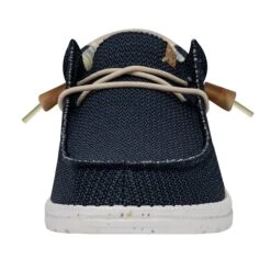 Heydude Hey Dude Men's Wally Eco Sox Orion Blue -Heydude Store 40008 4MT WALLYSTRETCH ORIONBLUE LEFTFRONT