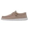 Wally Slub Canvas - Tan -Heydude Store 40009 265 WALLYSLUBCANVAS TAN LEFTSIDE