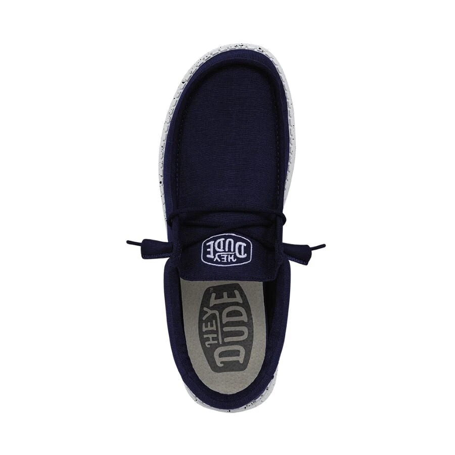 Wally Slub Canvas - Navy 8 Wally Slub Canvas - Navy - Image 6