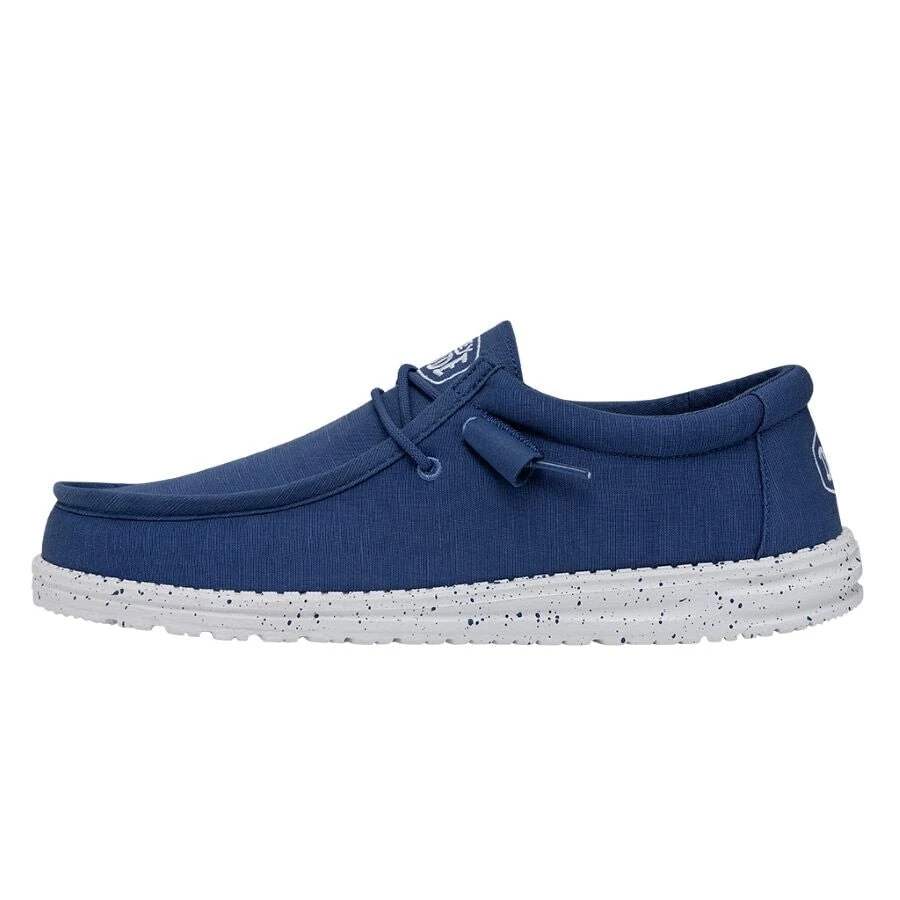Wally Slub Canvas - True Blue 3 Wally Slub Canvas - True Blue