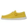 Wally Slub Canvas - Empire Yellow 2 Wally Slub Canvas - Empire Yellow -Heydude Store 40009 76I WALLYSLUBCANVAS EMPIREYELLOW LEFTSIDE