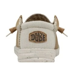 Wally Break Stitch - Ocra 12 Wally Break Stitch - Ocra -Heydude Store 40015 76F WALLYBREAKSTITCH OCRA LEFTBACK