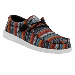 Heydude Hey Dude Men's Wally Serape Desert Horizon 14 Heydude Hey Dude Men's Wally Serape Desert Horizon -Heydude Store 40017 9BR WALLYSERAPE DESERTHORIZON RIGHTANGLE