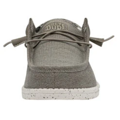 Wally Stretch - Beige -Heydude Store 40022 205 WALLYSTRETCHCANVAS BEIGE LEFTFRONT