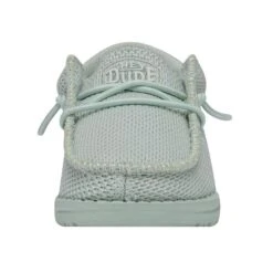 Wally Toddler Funk Mono - Iced Mint -Heydude Store 40030 3UW WALLYTODDLERFUNKMONO ICEDMINT LEFTFRONT