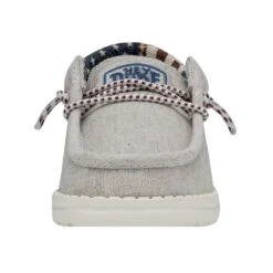 Wally Toddler Patriotic - Off White Patriotic -Heydude Store 40031 1K1 WALLYTODDLERPATRIOTIC OFFWHITEPATRIOTIC LEFTFRONT