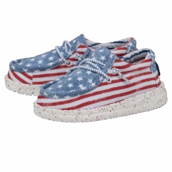 Heydude Hey Dude Wally Toddler Patriotic Stars & Stripes