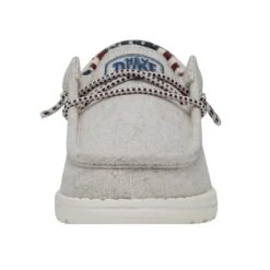 Wally Youth - Off White Patriotic -Heydude Store 40040 1K1 WALLYYOUTH OFFWHITEPATRIOTIC LEFTFRONT