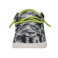 Wally Youth Camodino - Blue 11 Wally Youth Camodino - Blue -Heydude Store 40043 425 WALLYYOUTHCAMODINO BLUE LEFTFRONT