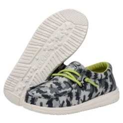 Wally Youth Camodino - Blue 10 Wally Youth Camodino - Blue -Heydude Store 40043 425 WALLYYOUTHCAMODINO BLUE PAIRBOTTOM