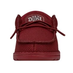 Wally Youth Funk Mono - Red -Heydude Store 40045 610 WALLYYOUTHFUNKMONO RED LEFTFRONT