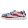 Wally Youth Patriotic - Stars And Stripes -Heydude Store 40046 9C8 WALLYYOUTHPATRIOTIC STARSANDSTRIPES LEFTSIDE