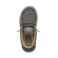 Wally Youth Stretch - Taupe -Heydude Store 40050 214 WALLY YOUTH STRETCH TAUPE LEFT 6 1