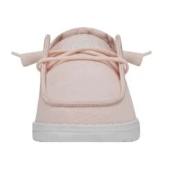 Wendy Slub Canvas - Pink -Heydude Store 40063 680 WENDYSLUBCANVAS PINK LEFTFRONT