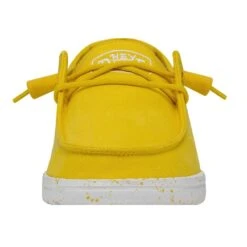 Wendy Slub Canvas - Empire Yellow 11 Wendy Slub Canvas - Empire Yellow -Heydude Store 40063 76I WENDYSLUBCANVAS EMPIREYELLOW LEFTFRONT