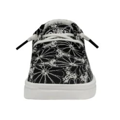 Wendy Rise Eyelet - Black -Heydude Store 40075 001 WENDY RISE EYELET BLACK LEFT 4