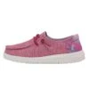 Wendy Youth - Sparkle Pink -Heydude Store 40099 6VG WENDY YOUTH SPARKLE PINK LEFT 1