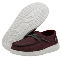 Wendy Youth Love - Grey -Heydude Store 40105 030 WENDY YOUTH LOVE GREY LEFT 3