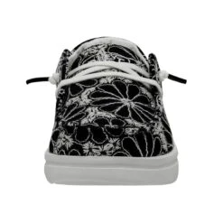 Wendy Youth Rise Eyelet - Black -Heydude Store 40108 001 WENDY YOUTH RISE EYELET BLACK LEFT 4