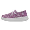 Wendy Youth Rise Eyelet - Violet -Heydude Store 40108 508 WENDY YOUTH RISE EYELET VIOLET LEFT 1