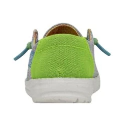 Wendy Youth Stretch - Glow Blu -Heydude Store 40111 4MC WENDYYOUTHSTRETCH GLOWBLU LEFTBACK