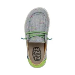 Wendy Youth Stretch - Glow Blu -Heydude Store 40111 4MC WENDYYOUTHSTRETCH GLOWBLU LEFTTOP