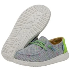 Wendy Youth Stretch - Glow Blu -Heydude Store 40111 4MC WENDYYOUTHSTRETCH GLOWBLU PAIRBOTTOM