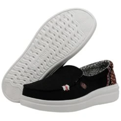 Misty Rise - Black Palm -Heydude Store 40126 0DH MISTY RISE BLACK PALM LEFT 3