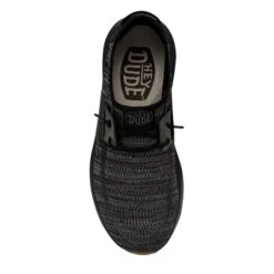 Heydude Hey Dude Sirocco Black Night -Heydude Store 40140 0WM SIROCCO BLACKNIGHT RIGHTTOP