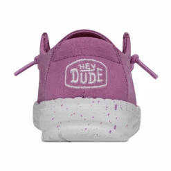Heydude Hey Dude Wendy Toddler Slub Violet -Heydude Store 40144 508 WENDYTODDLERSLUBCANVAS VIOLET RIGHTBACK