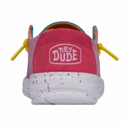 Heydude Hey Dude Wendy Toddler Slub Color Block 15 Heydude Hey Dude Wendy Toddler Slub Color Block -Heydude Store 40144 9CI WENDYTODDLERSLUBCANVAS COLORBLOCK RIGHTBACK