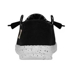 Wendy Wide - Black Odyssey -Heydude Store 40150 0YF WENDYBASICWIDE BLACKODYSSEY LEFTBACK