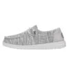 Wendy Sox Wide - Glacier Grey -Heydude Store 40152 1HD WENDYSOXWIDE GLACIERGREY LEFTSIDE