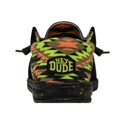 Wally Funk - Neon Black -Heydude Store 40357 001 WALLYFUNKNEON BLACK LEFTBACK