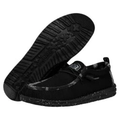 Wally Pixel - Black -Heydude Store 40373 001 WALLYPIXEL BLACK PAIRBOTTOM